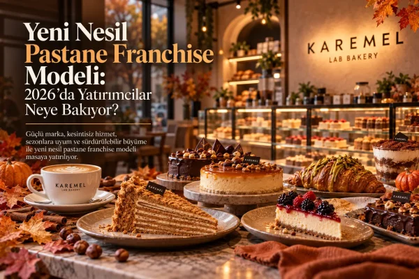 Yeni nesil pastane franchise modeli ve Karemel Lab Bakery ürün seçkisi